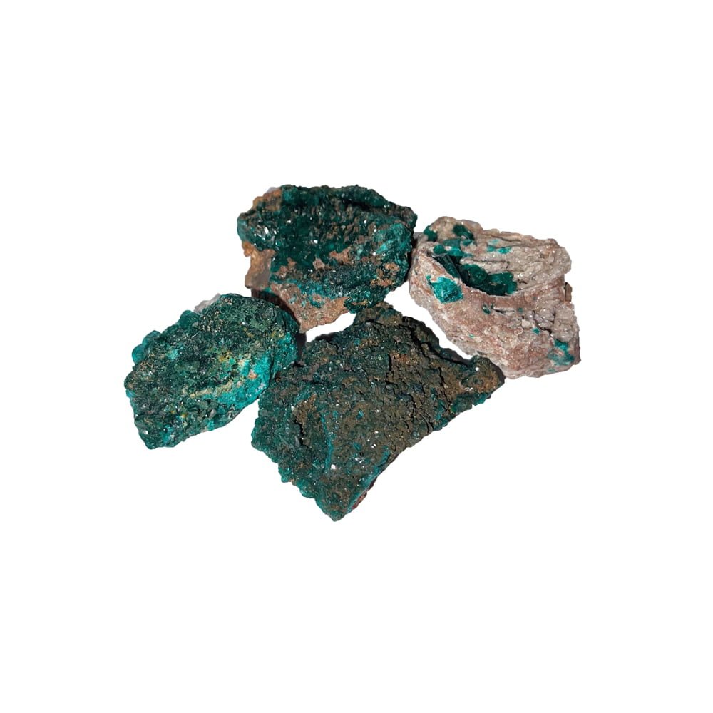 Pierres brutes Dioptase – 250grs