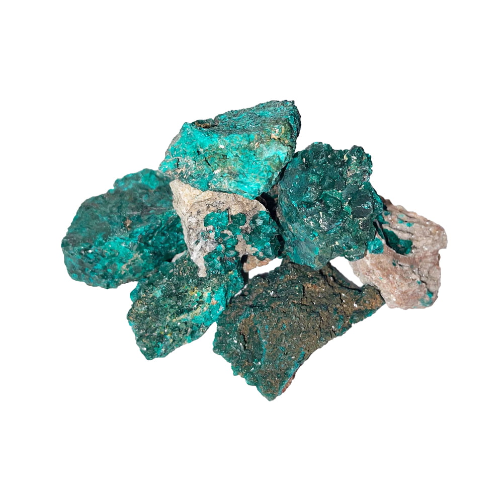 Pierres brutes Dioptase – 500grs