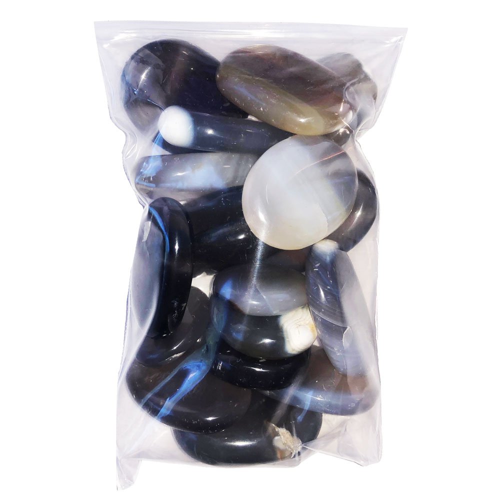 Galets Agate botswana – 500grs