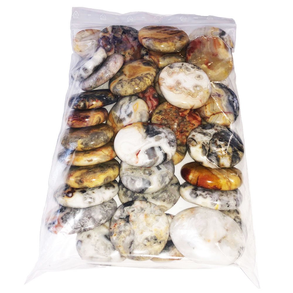 Galets Agate Crazy Lace – 1kg