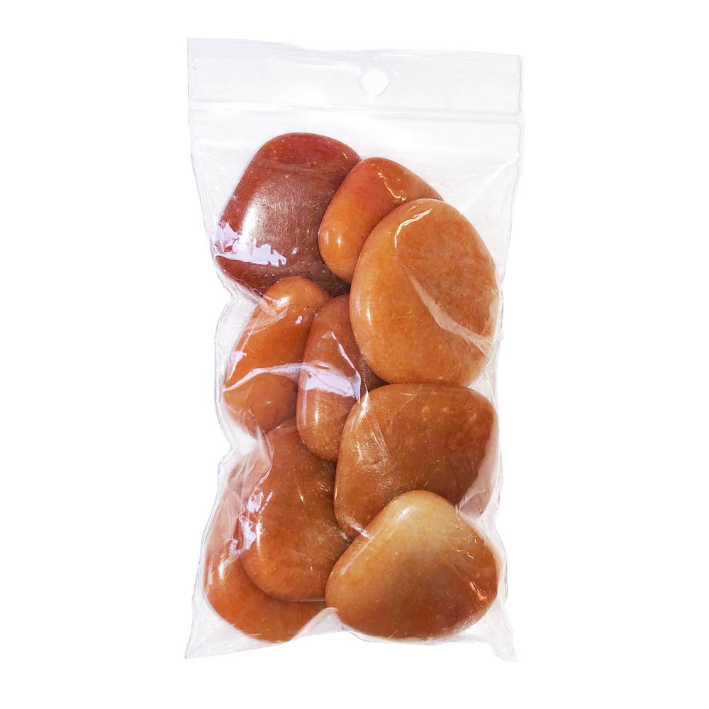 Galets Aventurine rouge – 250grs