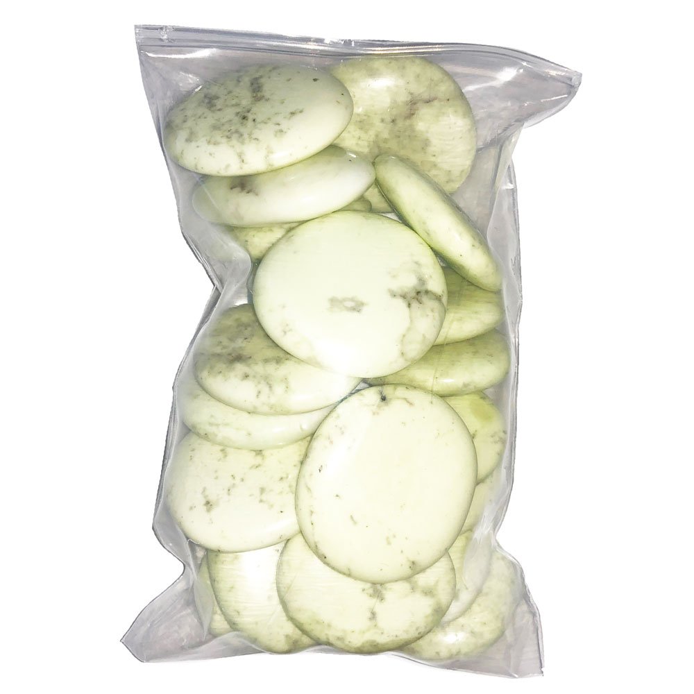 Galets Chrysoprase citron – 500grs