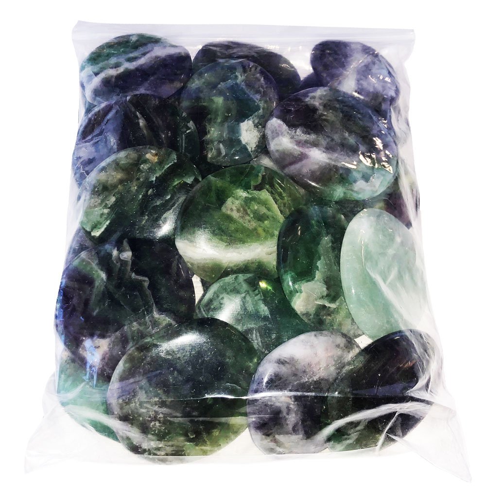 Galets Fluorite multicolore – 1kg