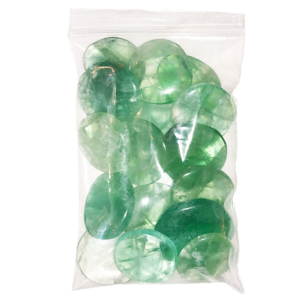 Galets Fluorite verte – 500grs