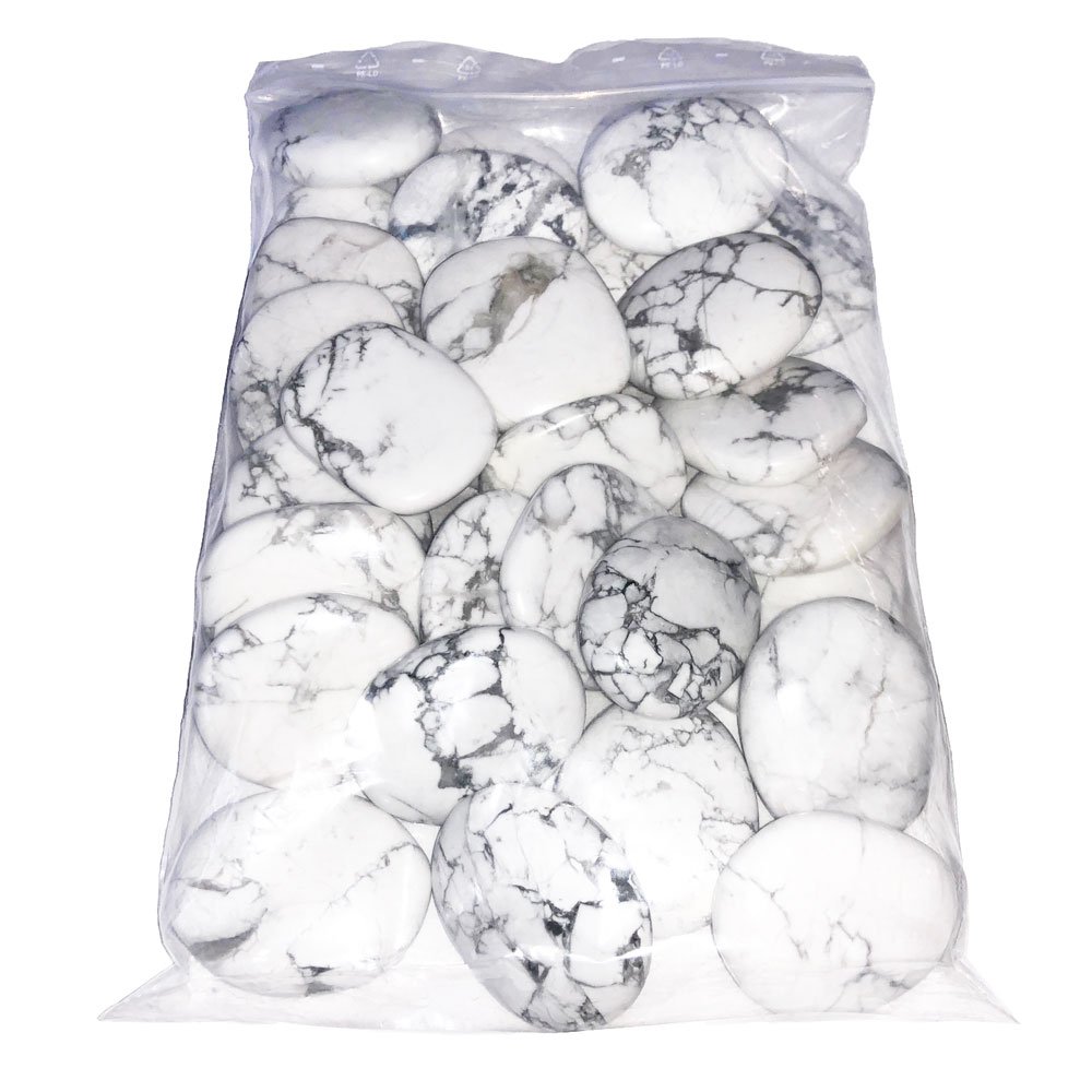 Galets Howlite – 1kg