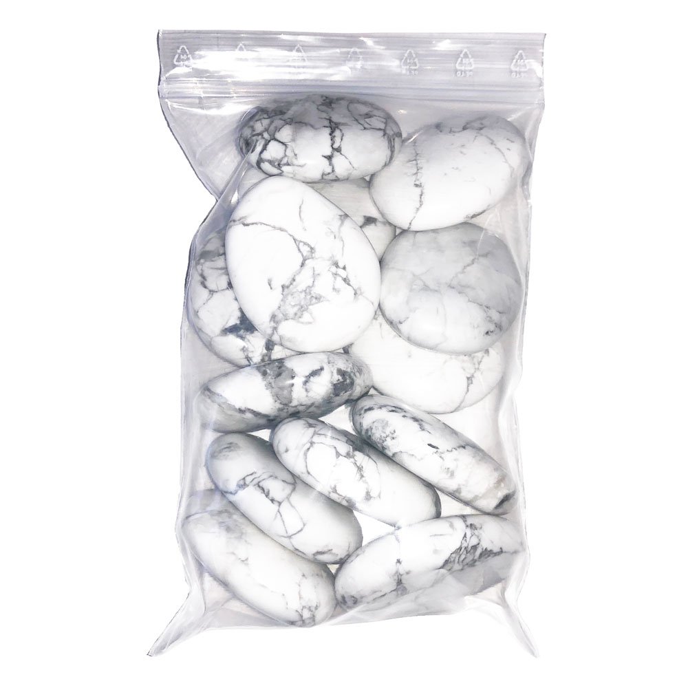 Galets Howlite – 500grs