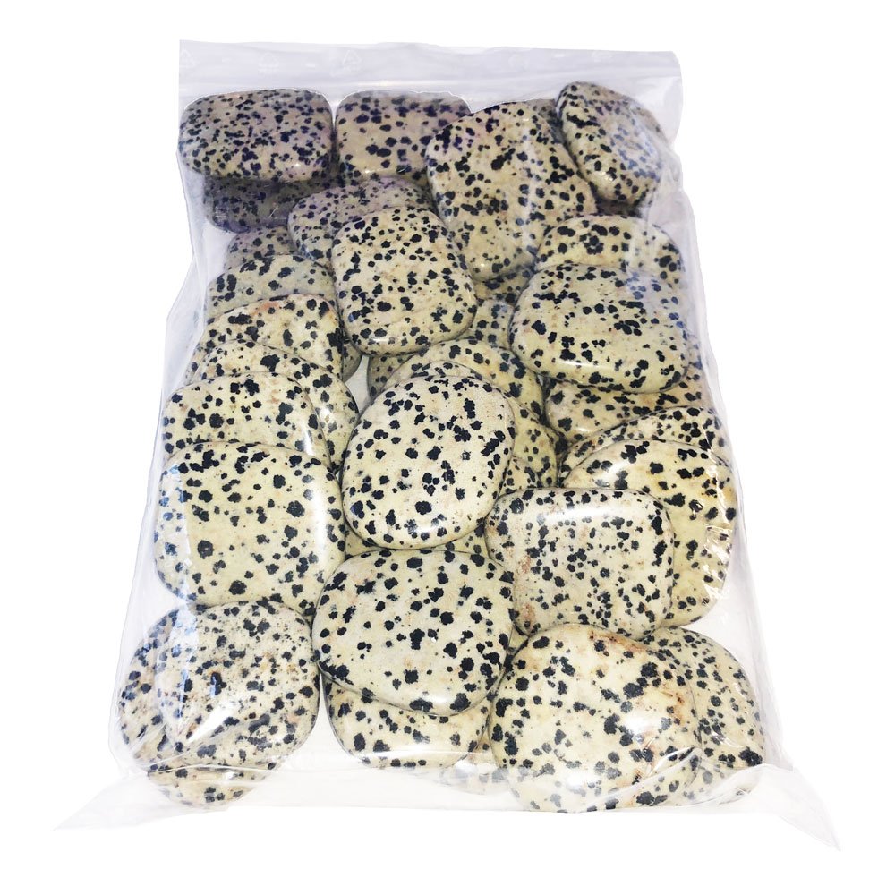 Galets Jaspe dalmatien – 1kg