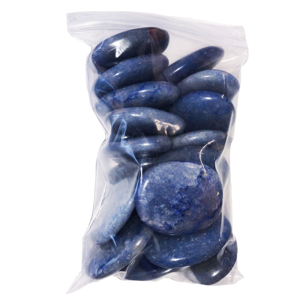 Galets Quartz bleu – 500grs