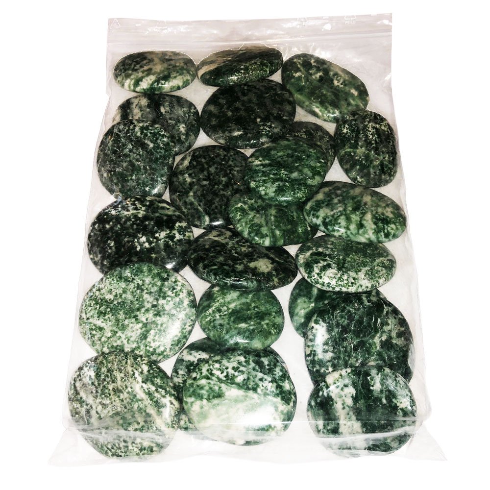 Galets Serpentine foncée – 1kg