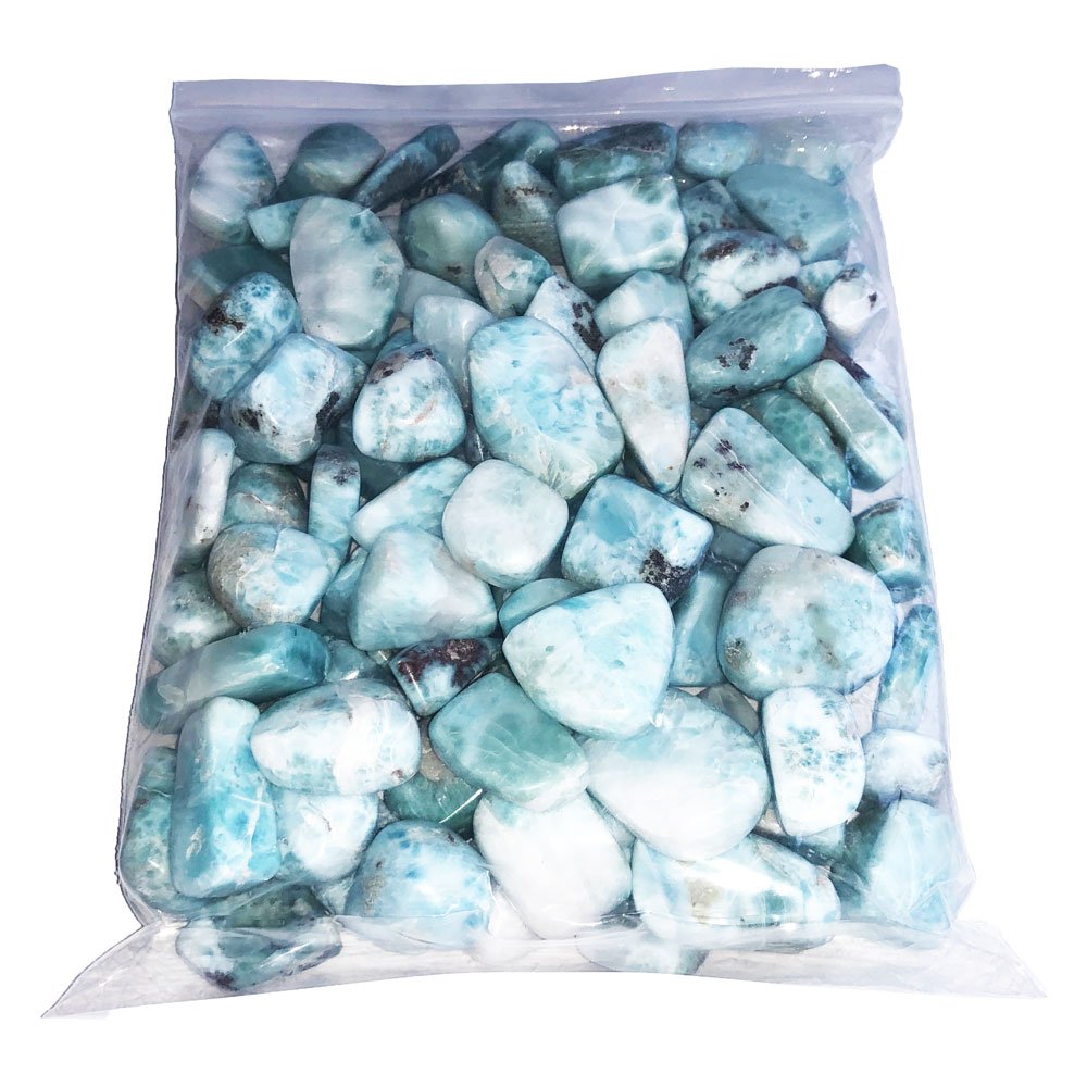 Pierres roulées Larimar – 1Kg
