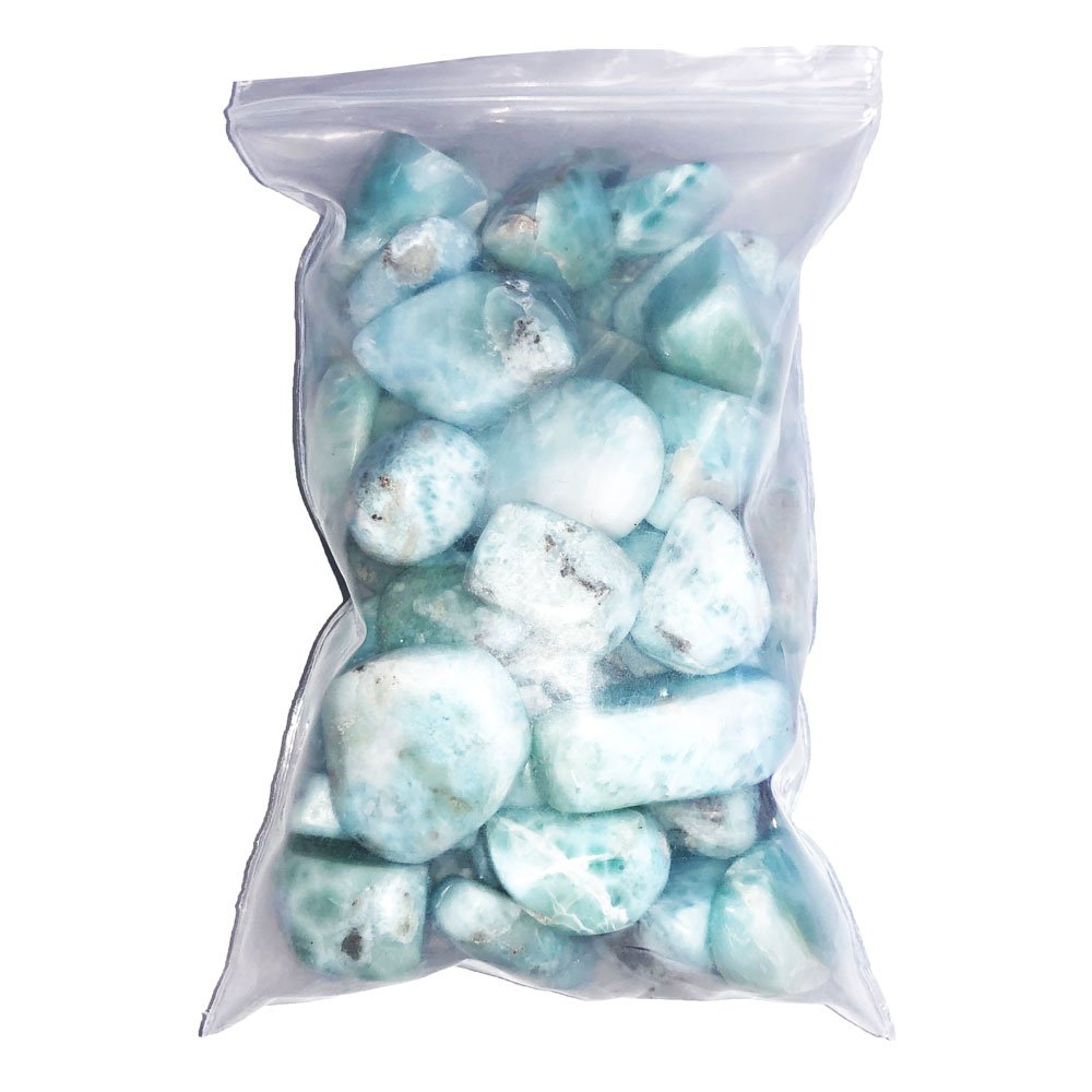 Pierres roulées Larimar – 500grs