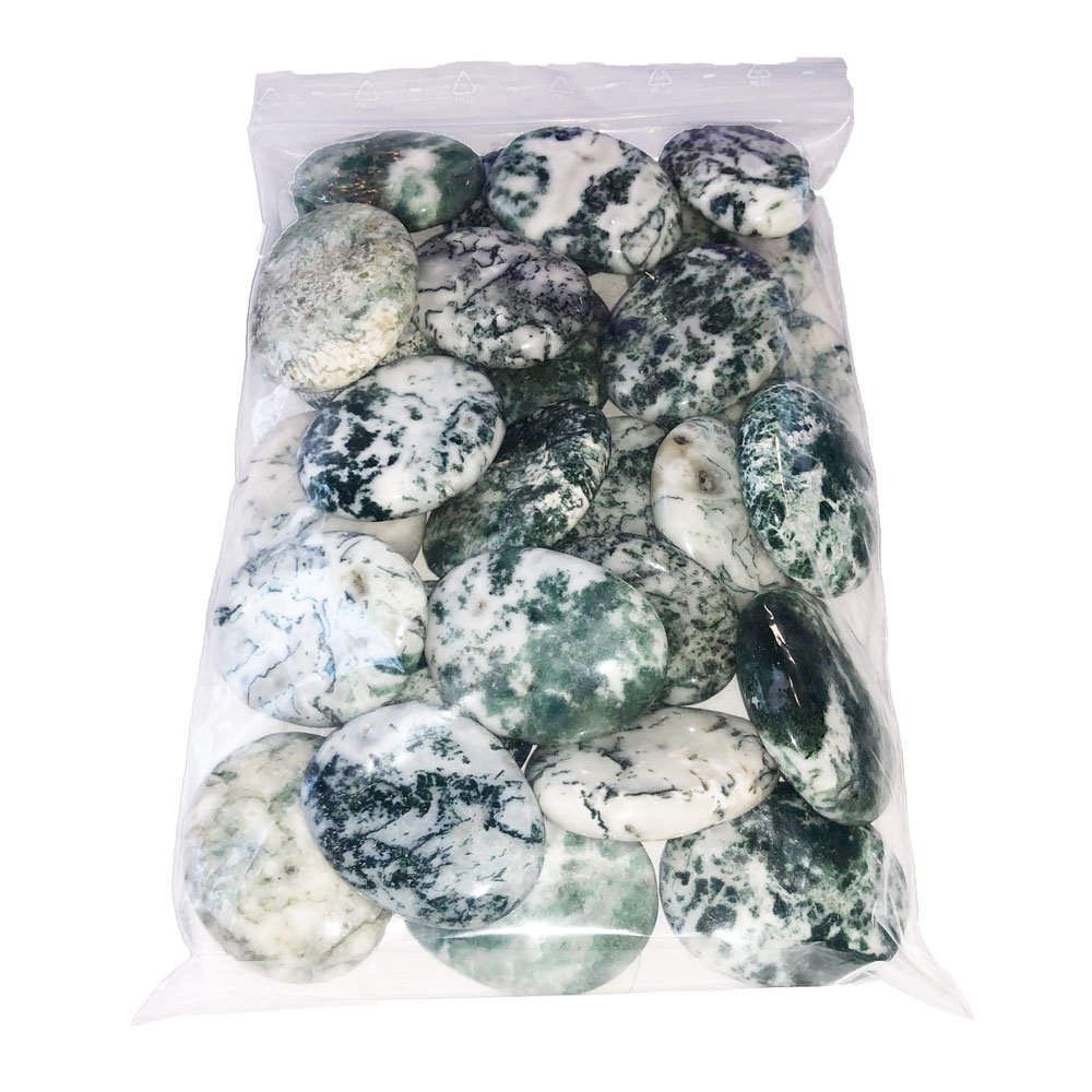 Pierres plates Agate Arbre – 1kg