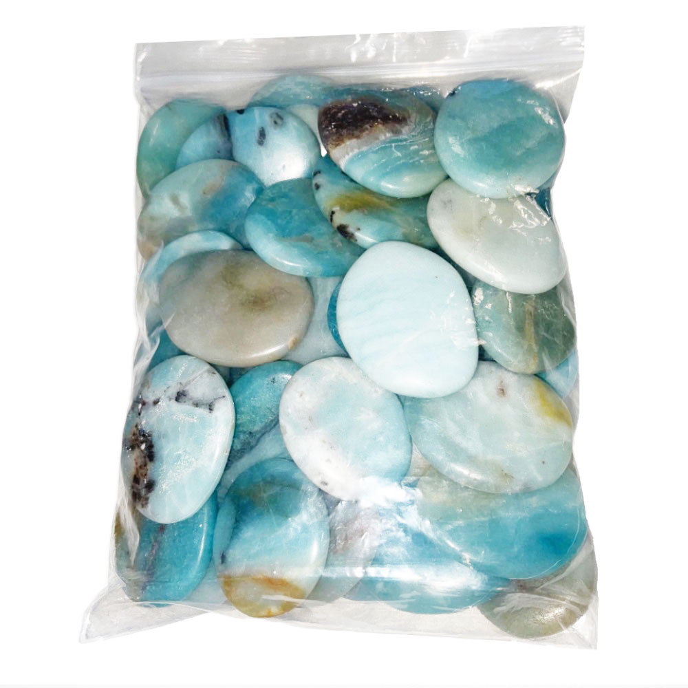 Pierres plates Amazonite – 1kg