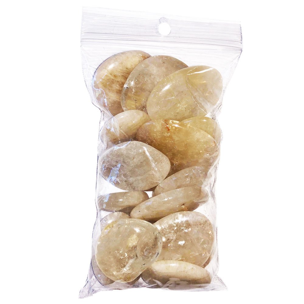 Pierres plates Citrine – 250grs