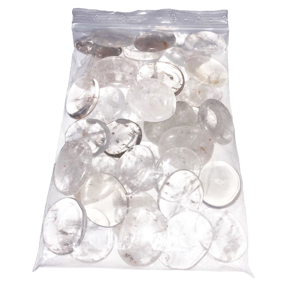 Pierres plates Cristal de Roche – 1kg