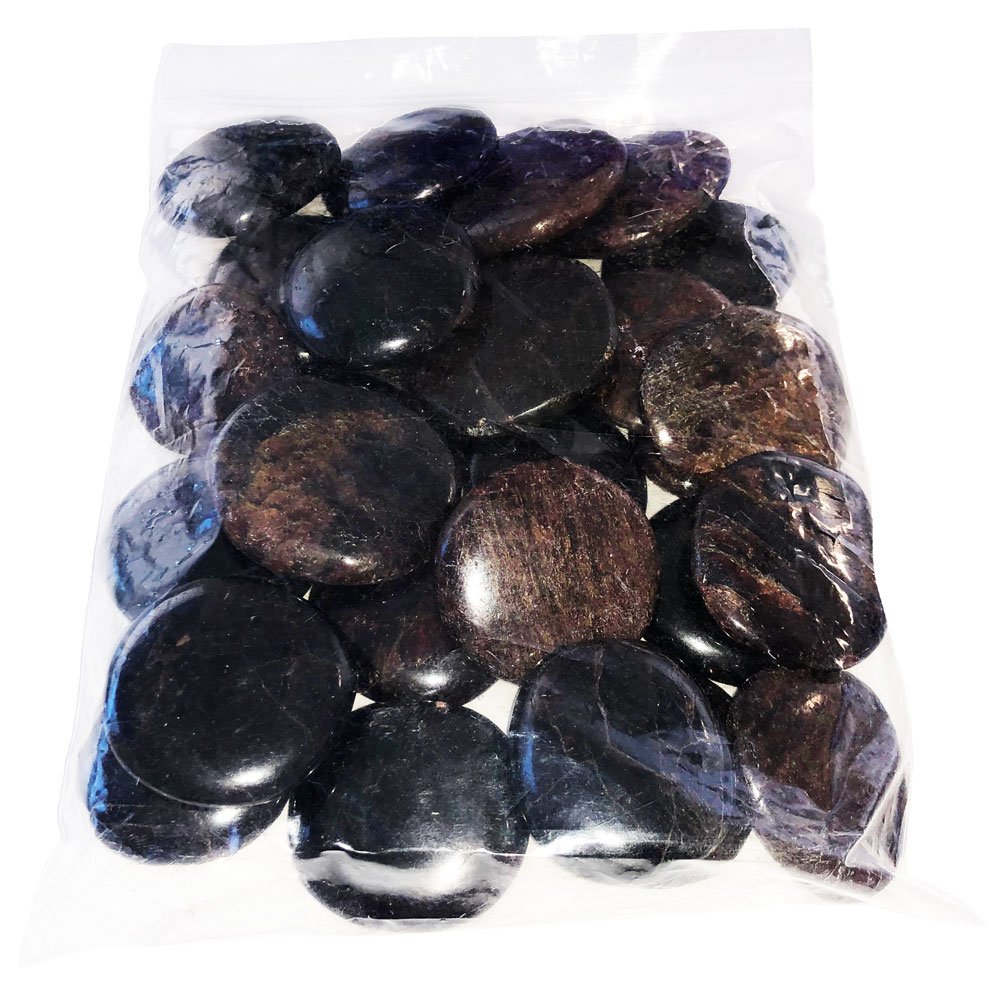 Pierres plates Grenat rouge – 1kg