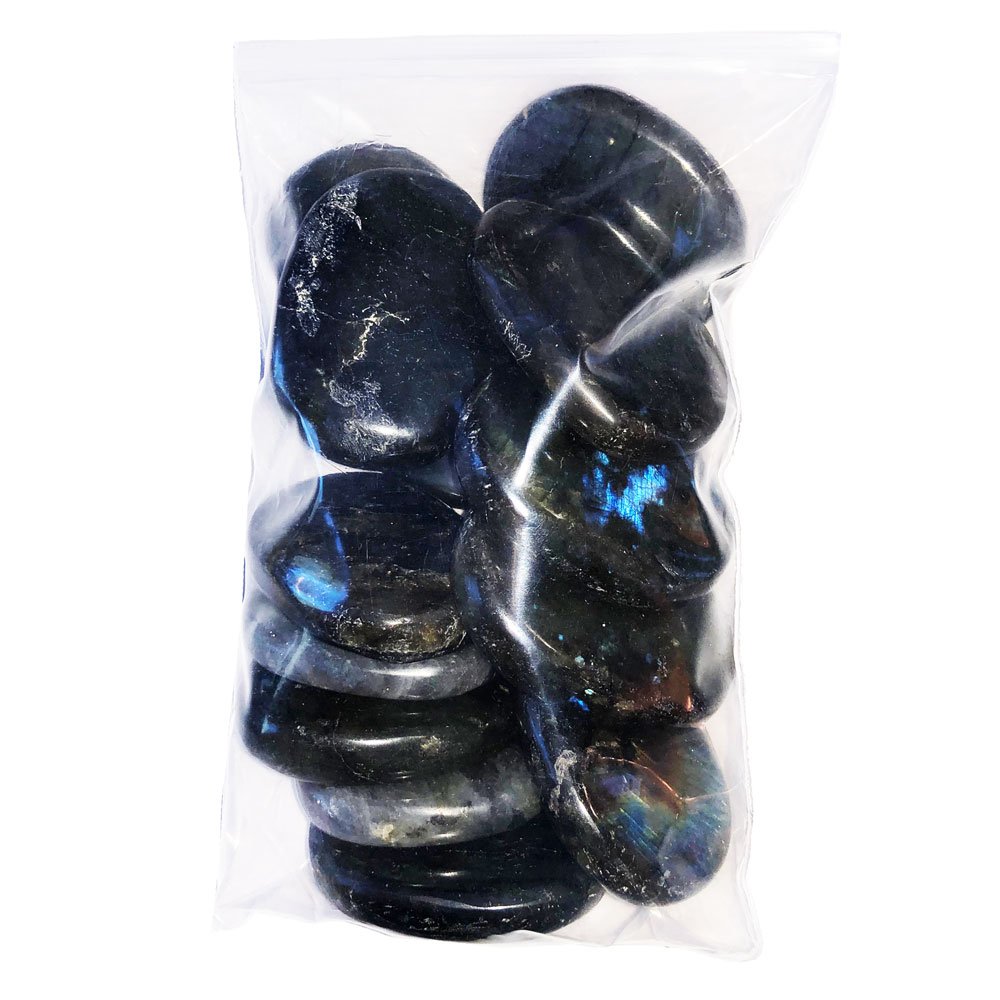 Pierres plates Labradorite – 500grs
