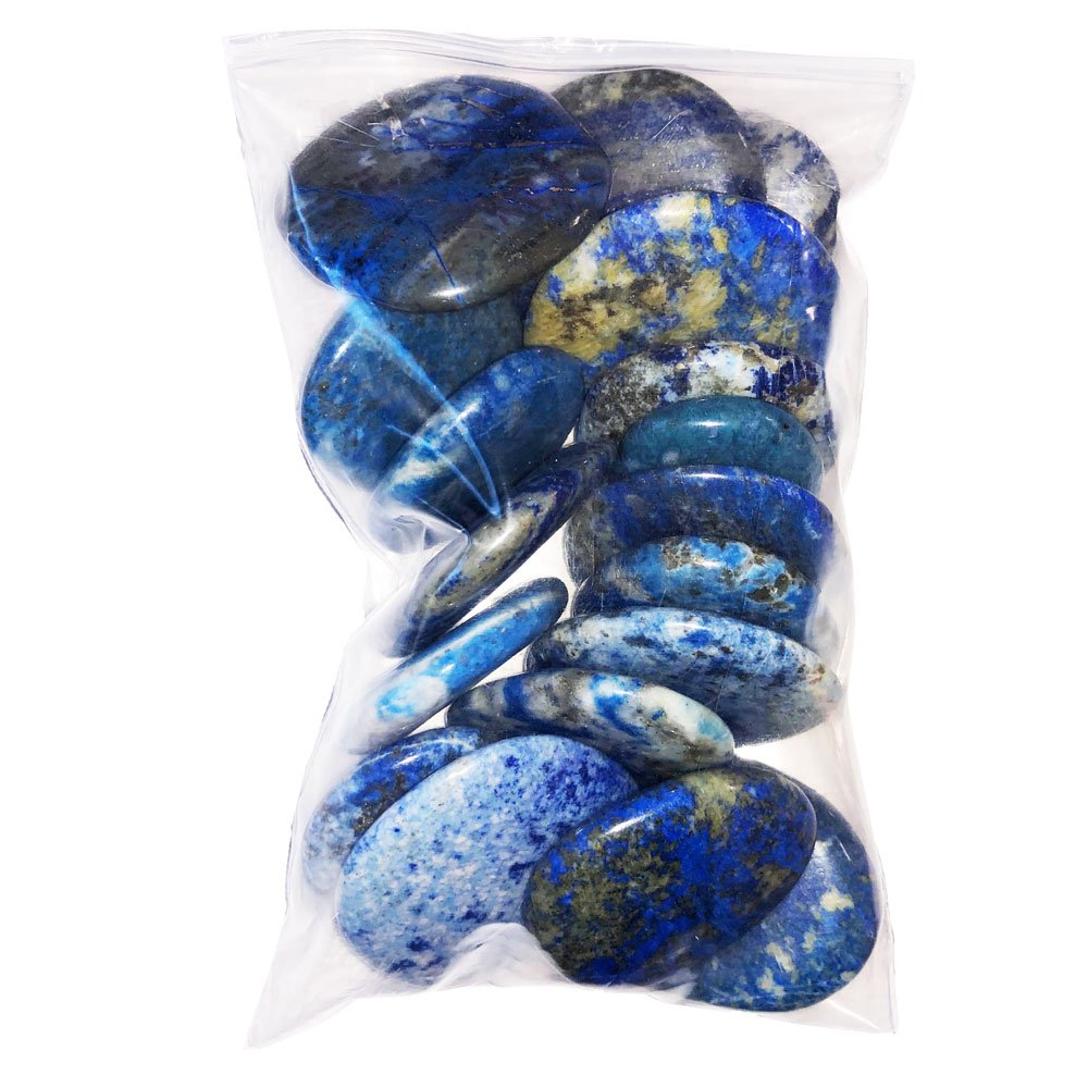 Pierres plates Lapis-lazuli – 500grs