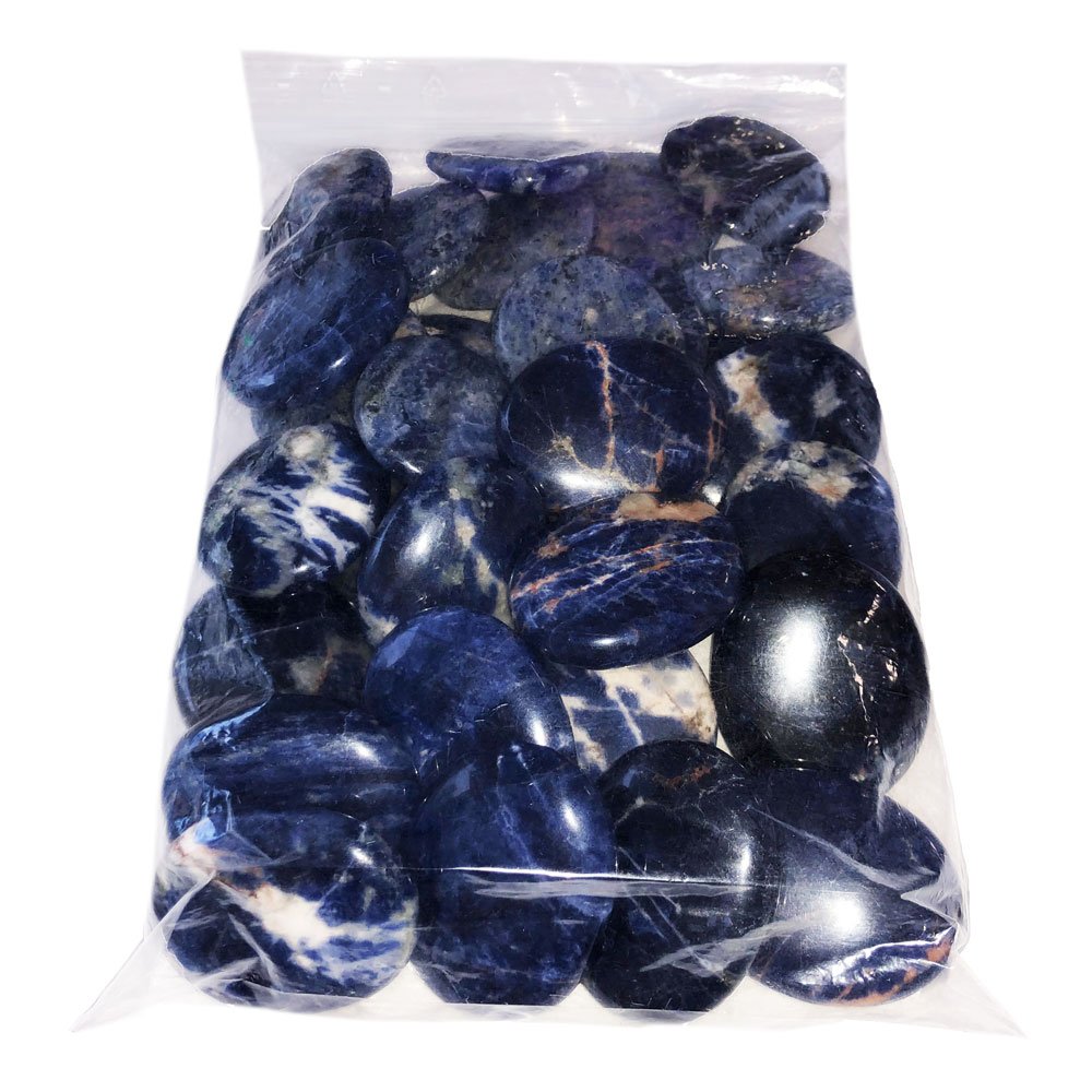 Pierres plates Sodalite – 1kg