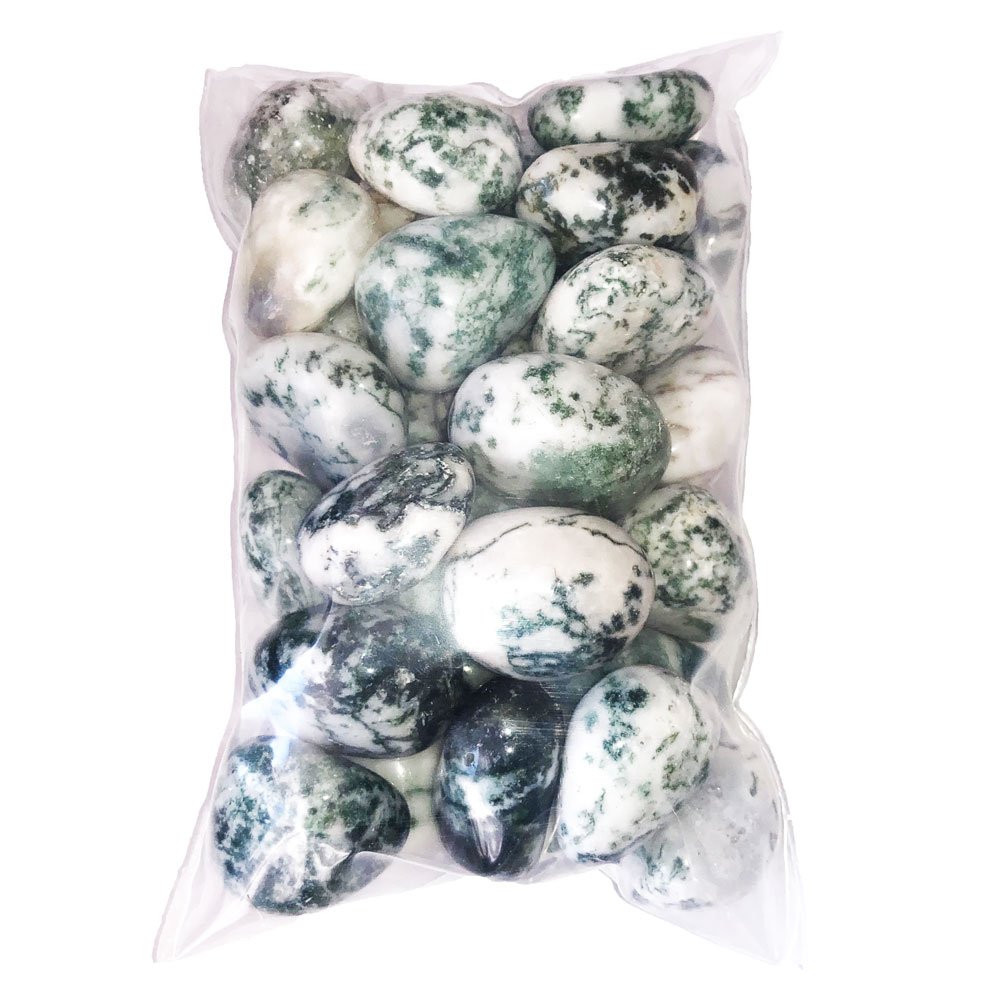 Pierres roulées Agate arbre – 500grs