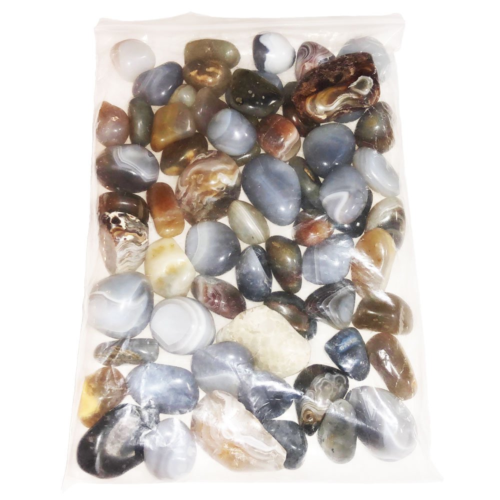 Pierres roulées Agate du Botswana – 1Kg