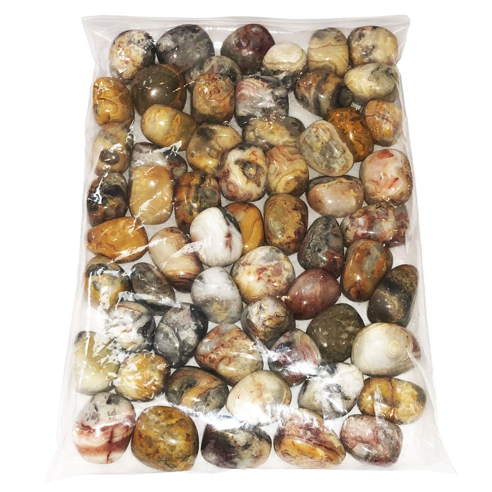 Pierres roulées Agate crazy lace – 1Kg