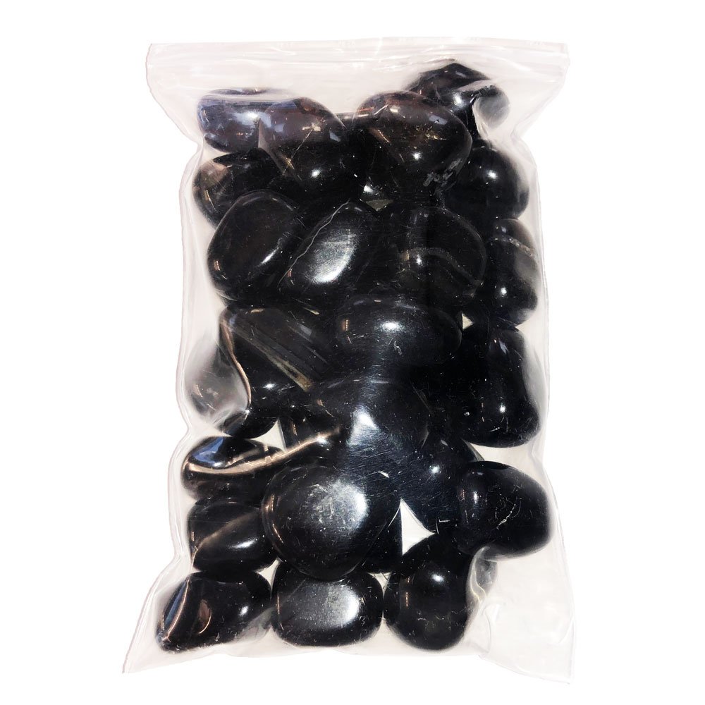 Pierres roulées Agate noire – 500grs