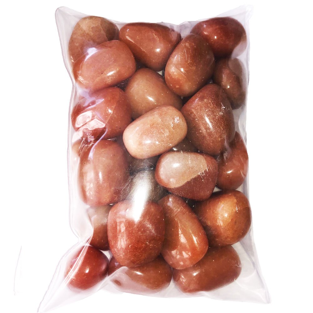 Pierres roulées Aventurine rouge – 500grs