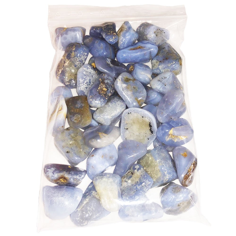 Pierres roulées Calcédoine – 1Kg