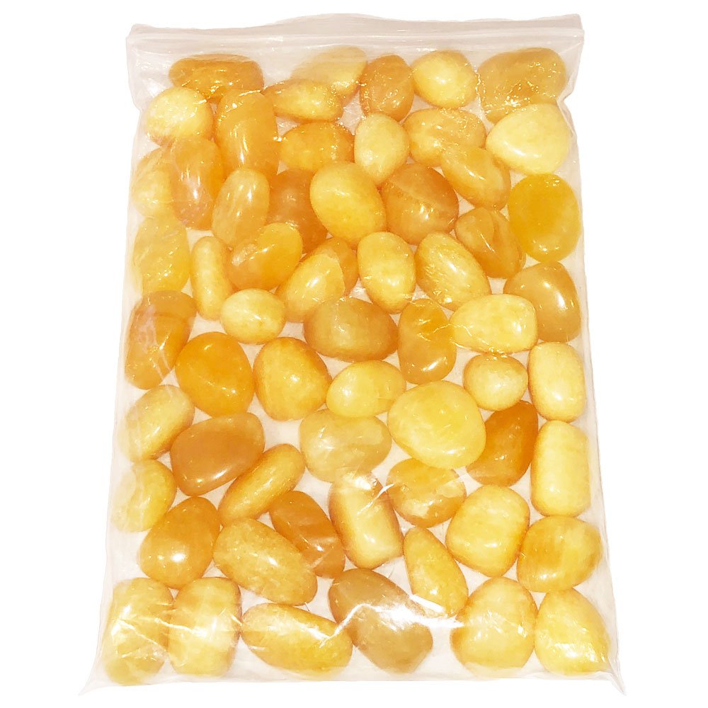 Pierres roulées Calcite orange – 1Kg