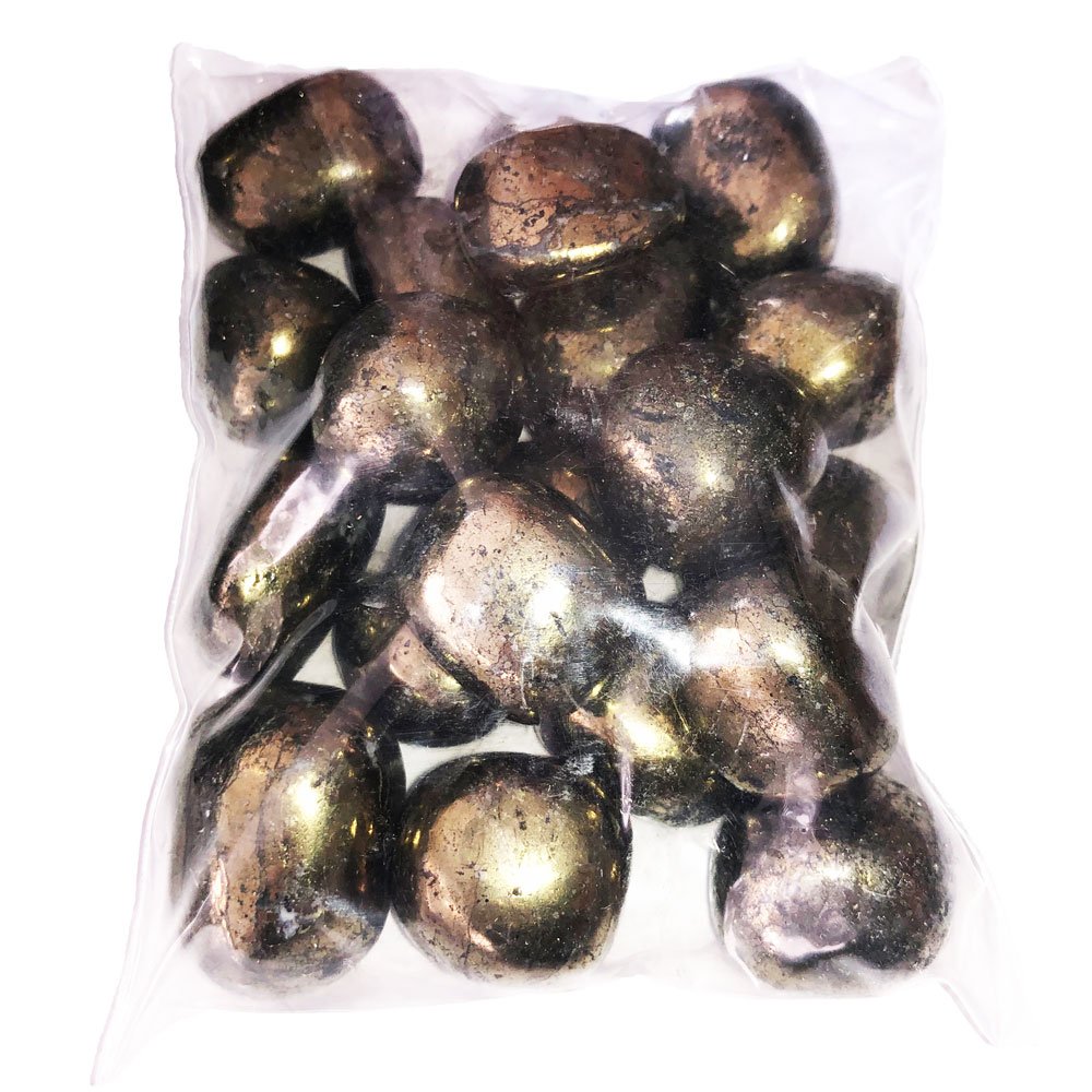 Pierres roulées Chalcopyrite – 500grs