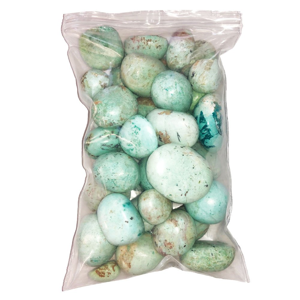 Pierres roulées Chrysocolle – 500grs