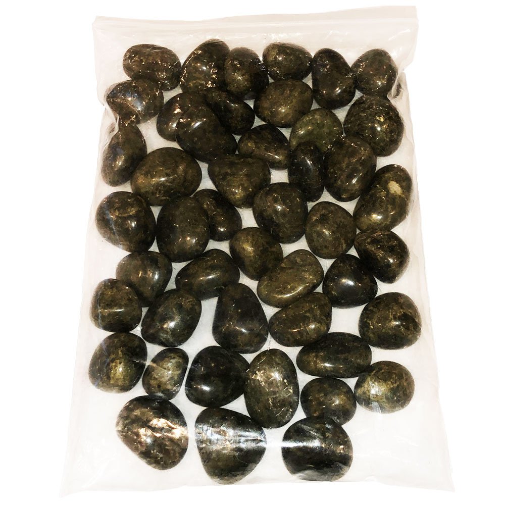 Pierres roulées Epidote – 1Kg