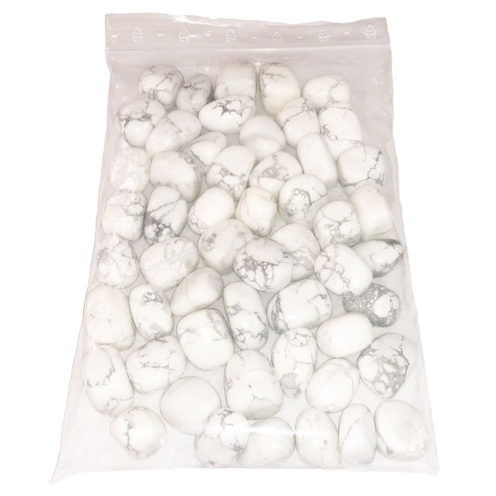 Pierres roulées Howlite – 1Kg