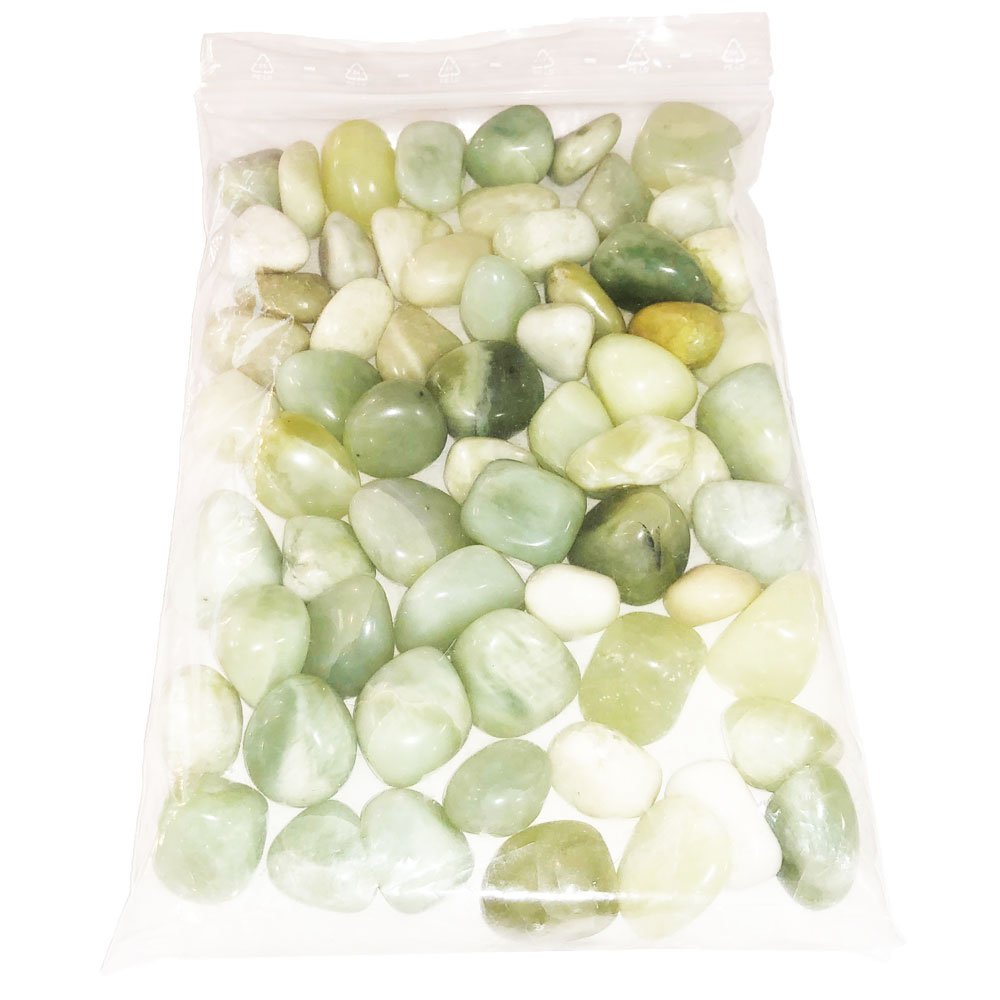 Pierres roulées Jade vert – 1Kg