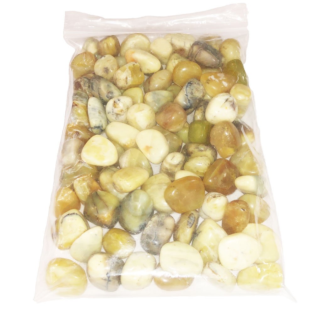 Pierres roulées Opale jaune – 1Kg
