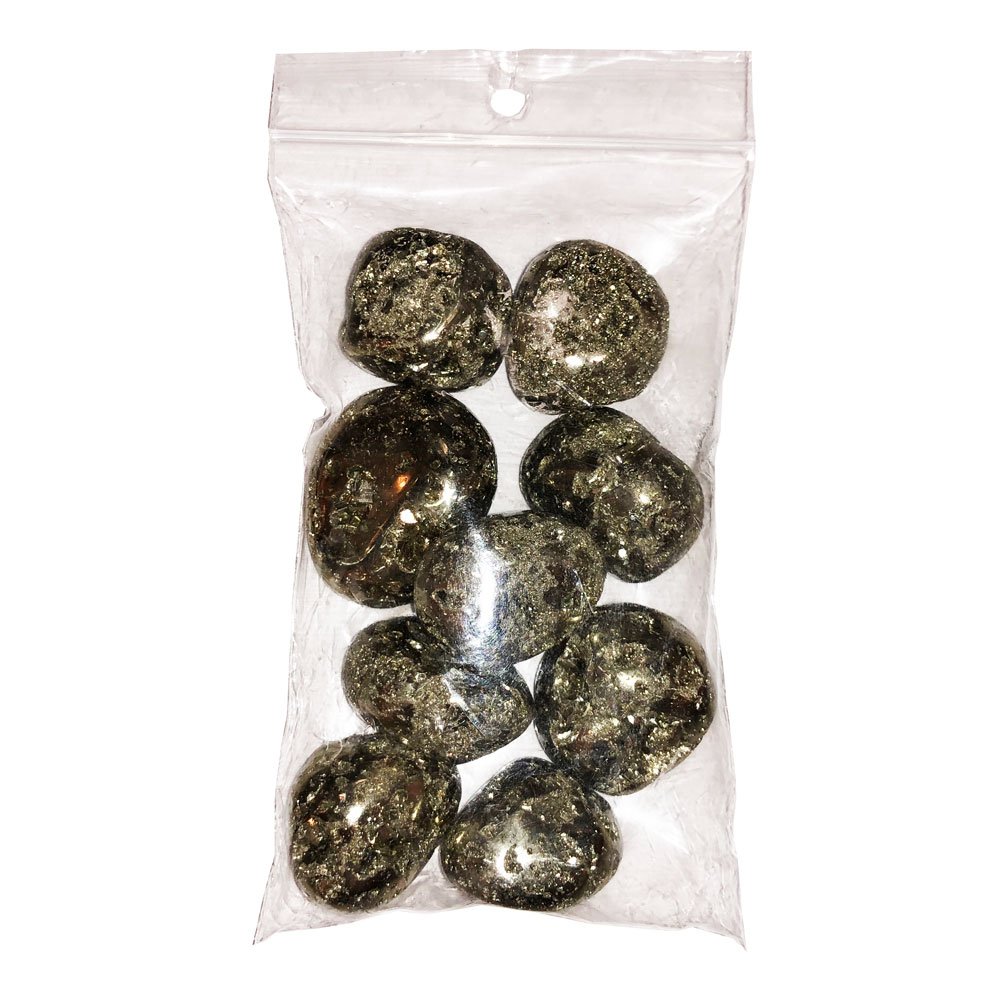 Pierres roulées Pyrite du Pérou – 250grs