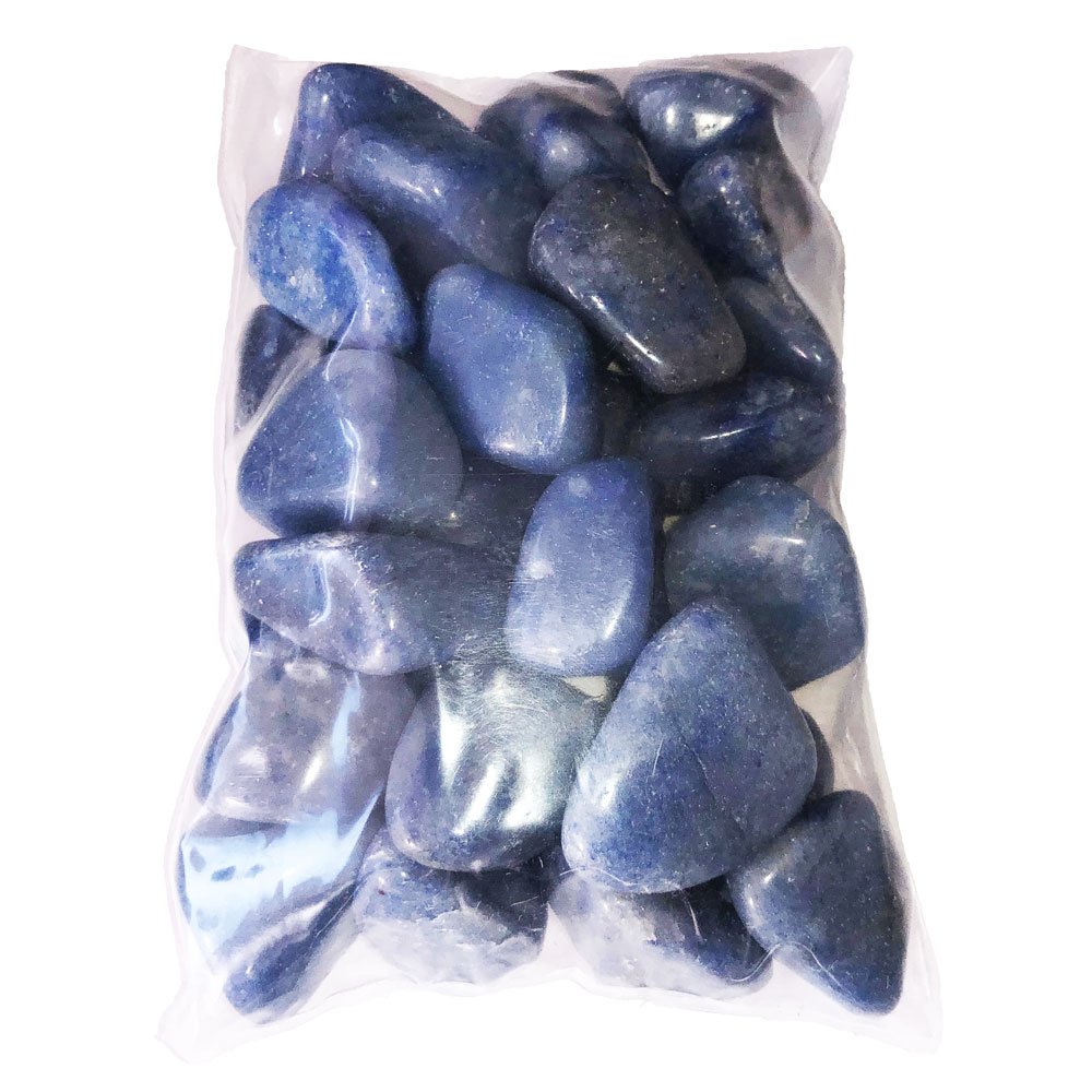 Pierres roulées Quartz bleu – 500grs