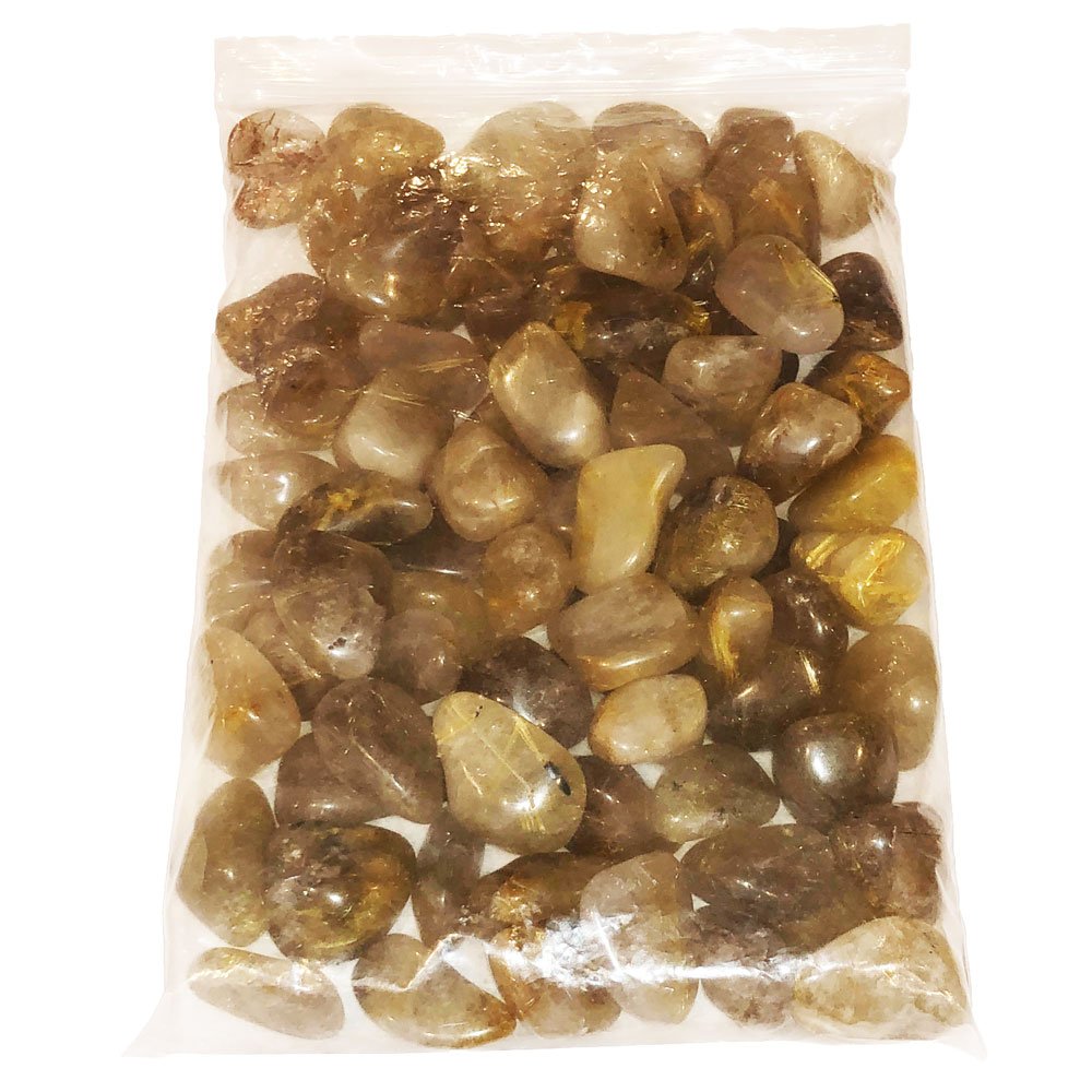 Pierres roulées Quartz rutile – 1Kg