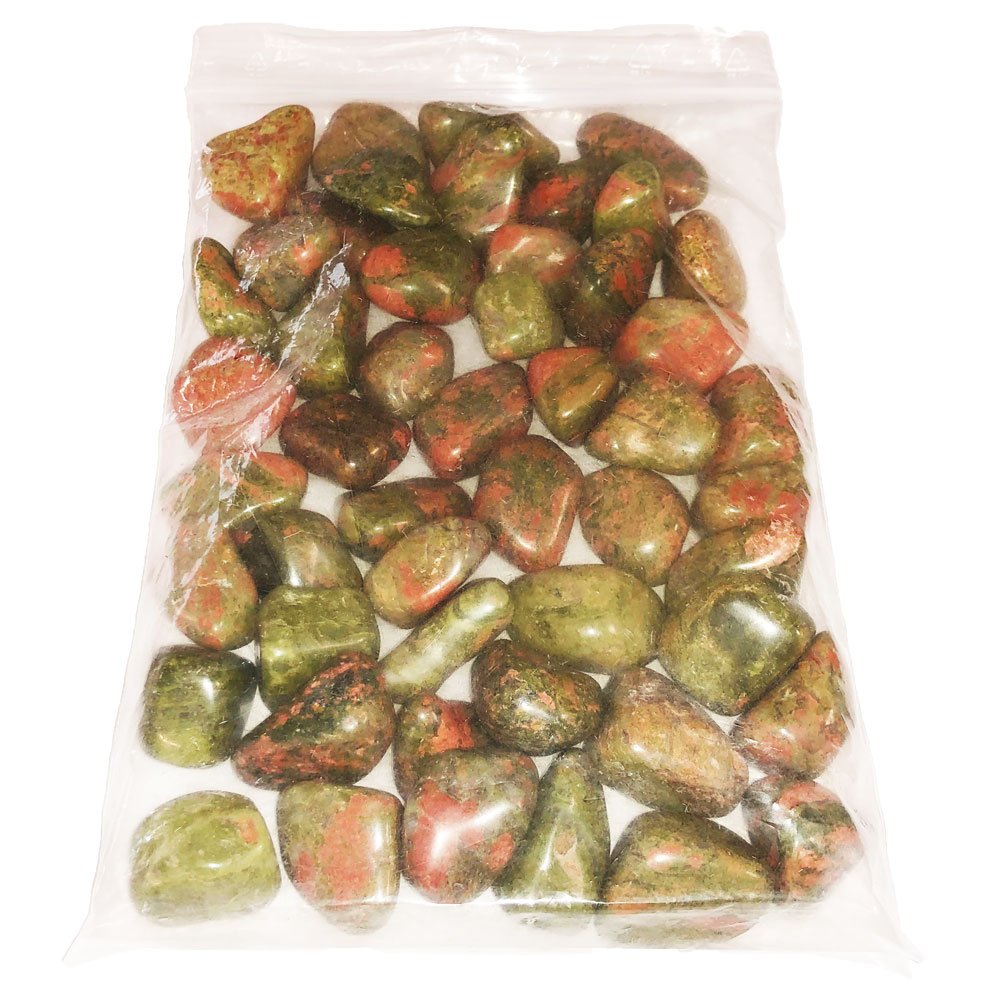 Pierres roulées Unakite – 1Kg
