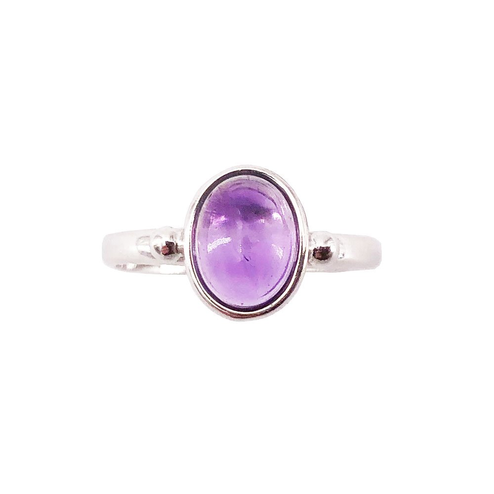 Bague Améthyste “Camille” – Argent 925