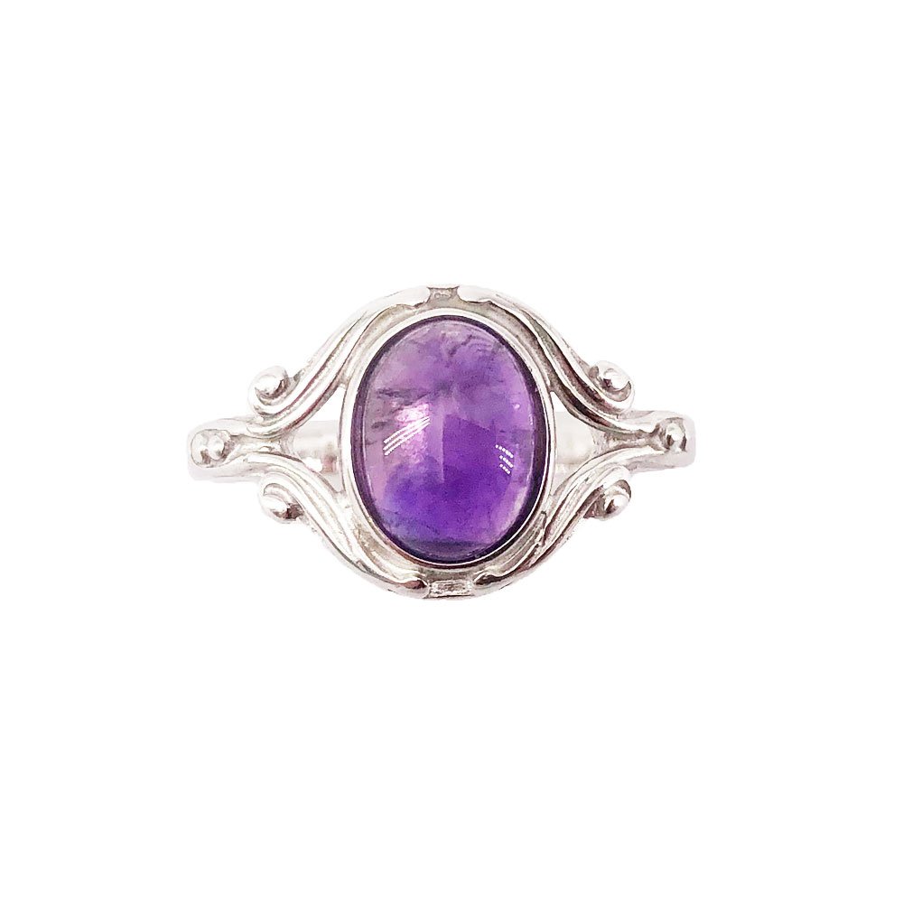 Bague Améthyste “Honorine” – Argent 925