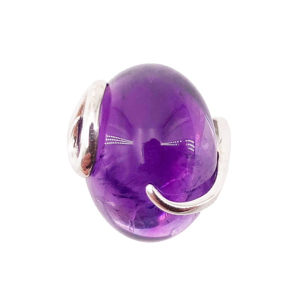 Bague Améthyste “Océane” – Argent 925