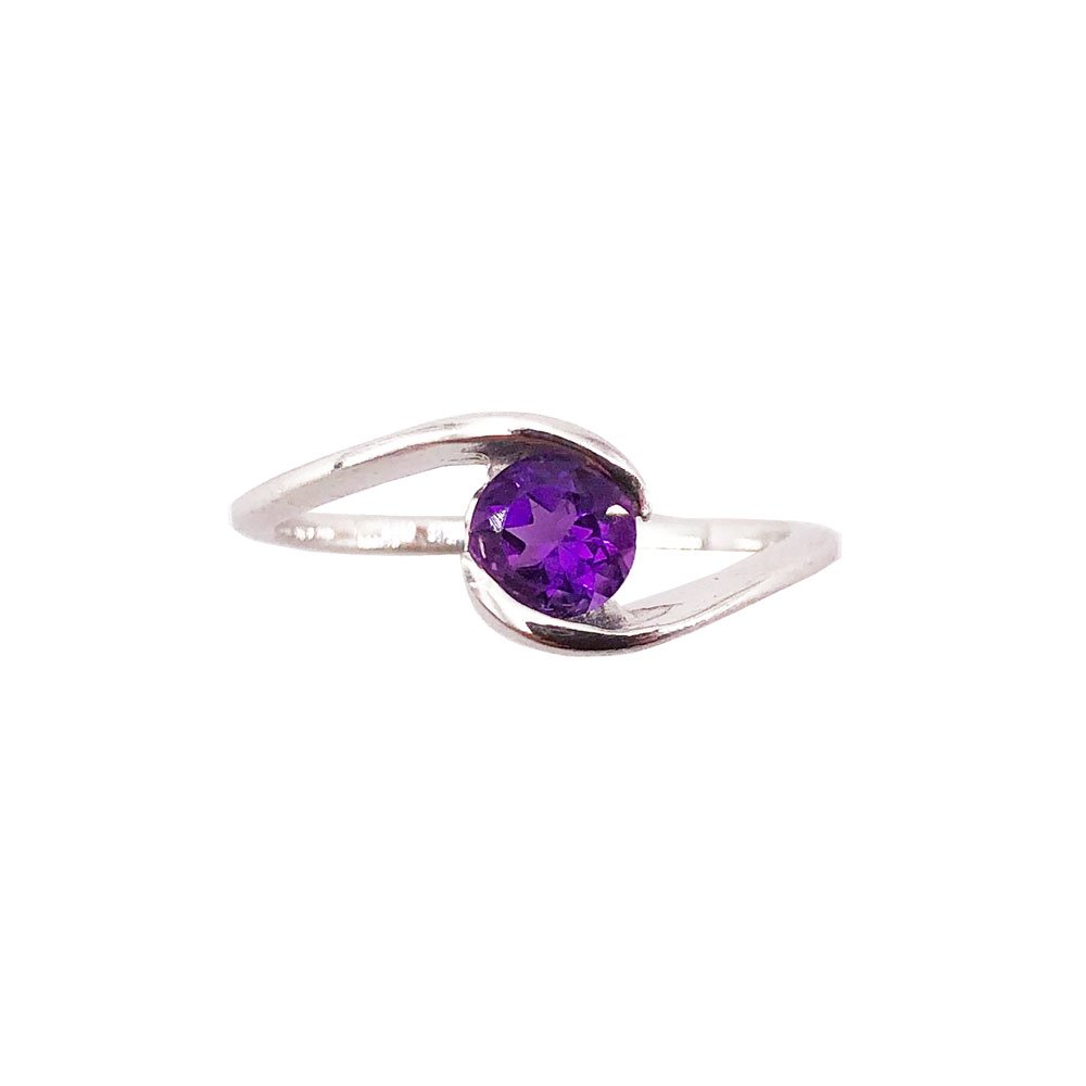 Bague Améthyste “Doriane” – Argent 925