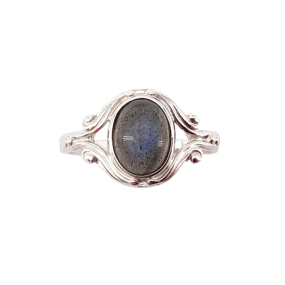 Bague Labradorite “Honorine” – Argent 925
