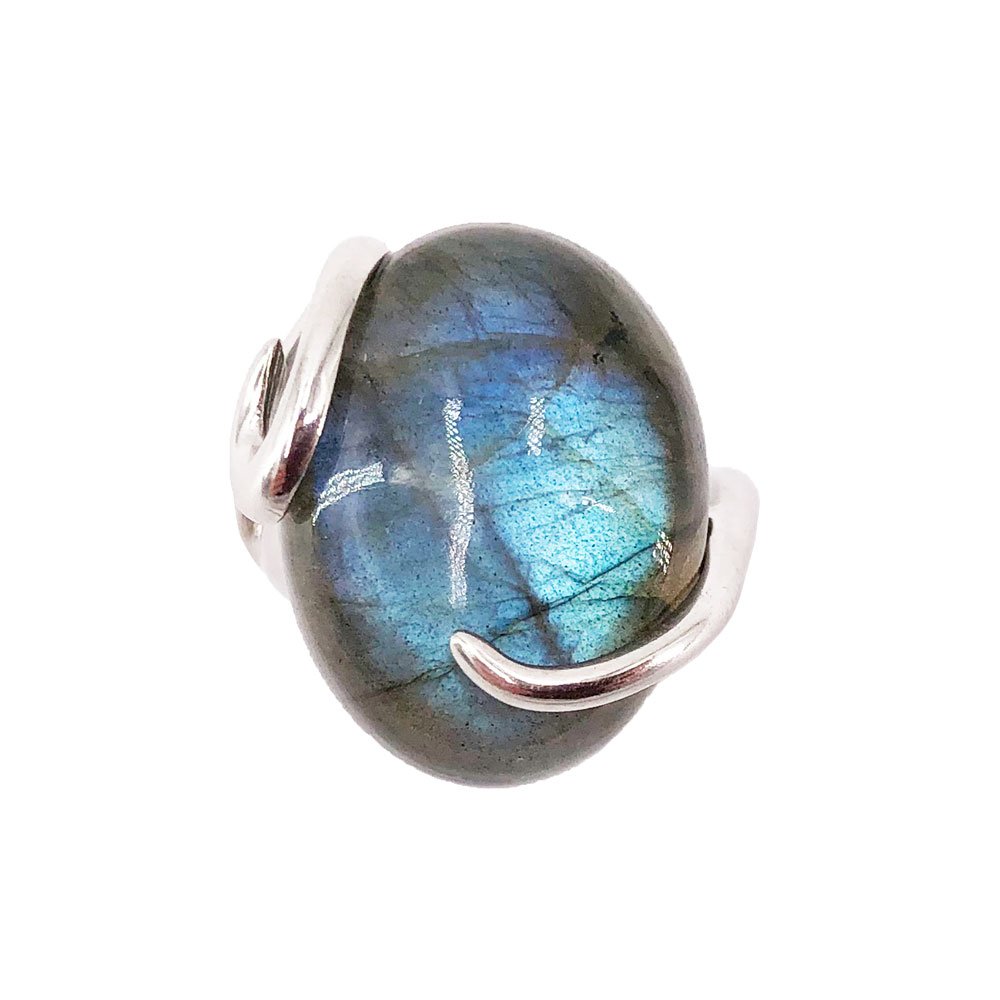 Bague Labradorite “Océane” – Argent 925
