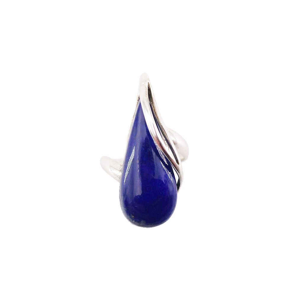 Bague Lapis-lazuli “Colombe” – Argent 925