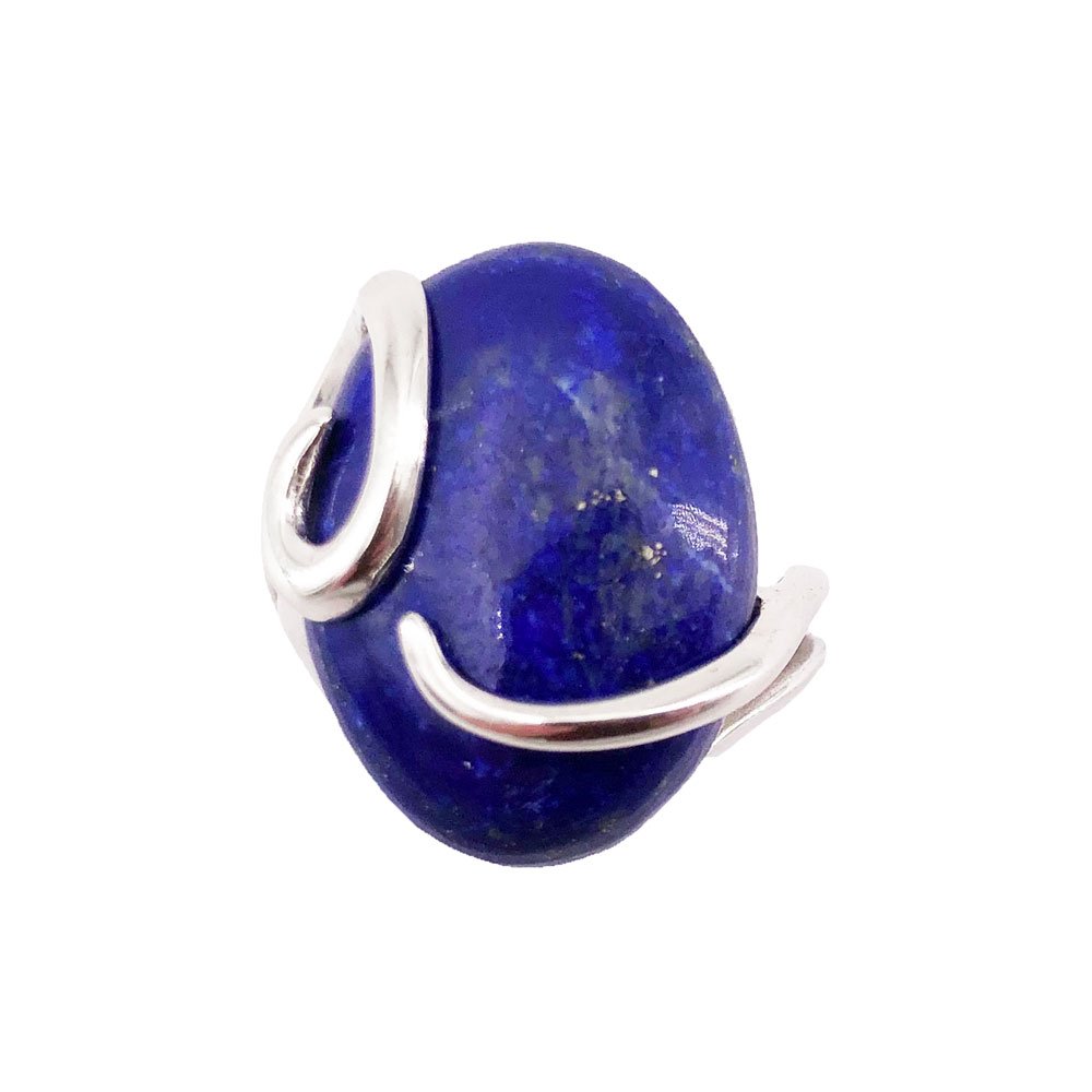 Bague Lapis-lazuli “Océane” – Argent 925