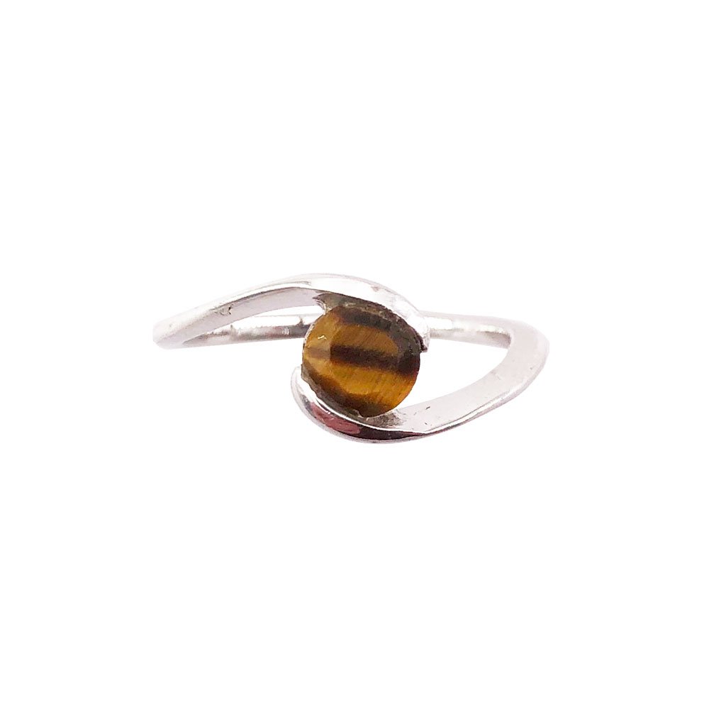 Bague Oeil de tigre “Doriane” – Argent 925