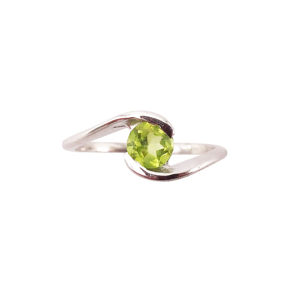 Bague Péridot “Doriane” – Argent 925